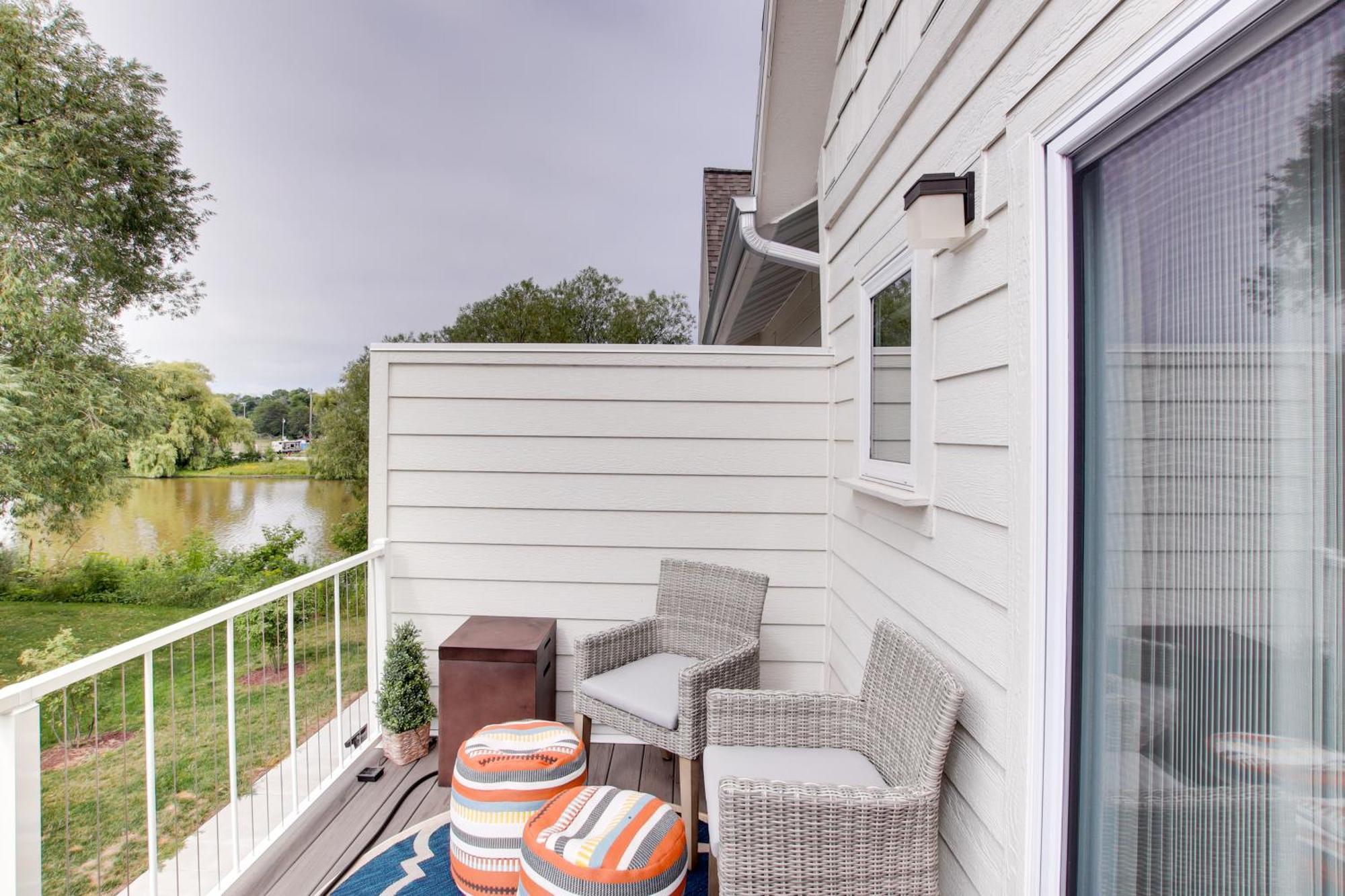 Riverfront Sheboygan Townhome With Grill! Εξωτερικό φωτογραφία